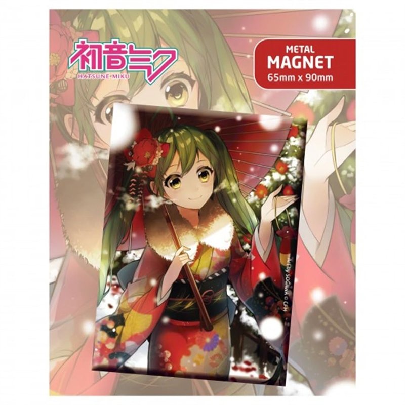 PopBuddies Aimant en métal Hatsune Miku Winter