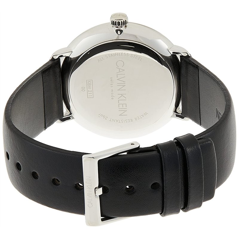 Image secondaire de Calvin Klein Quartz Montre avec Bracelet en Cuir K8M211C1
