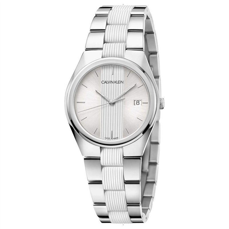 Calvin Klein Quartz Montre avec Bracelet en Acier Inoxydable K9E231K6