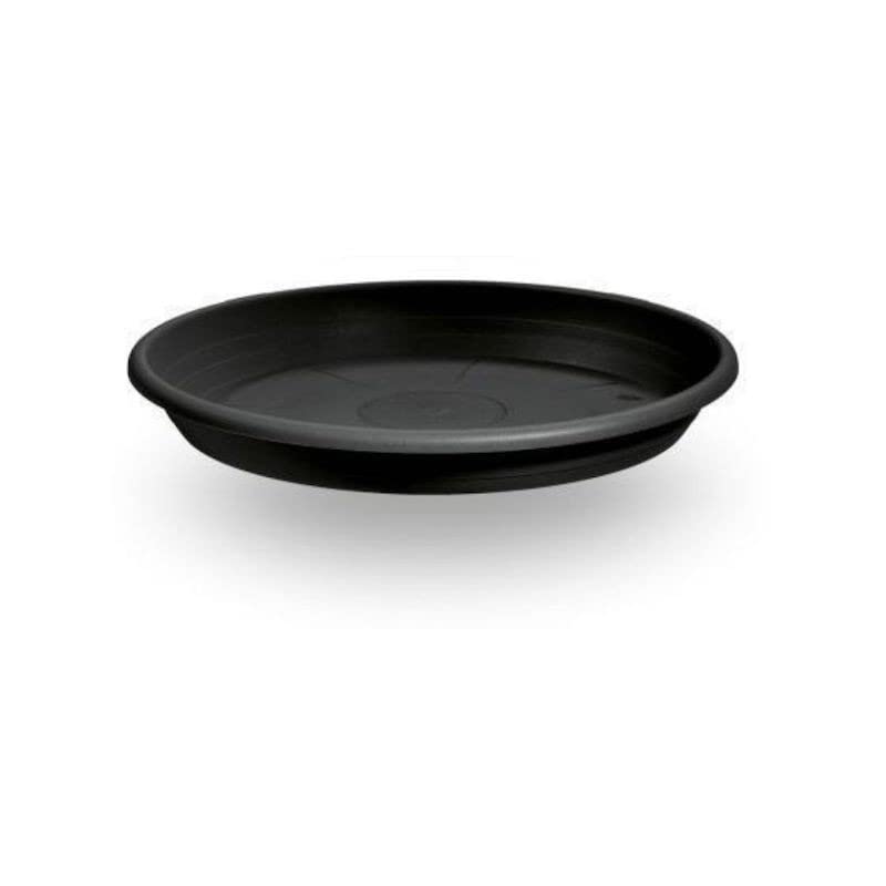 Image secondaire de Veca Soucoupe cylindrique de 17cm pour pot de fleurs de 18cm Anthracite