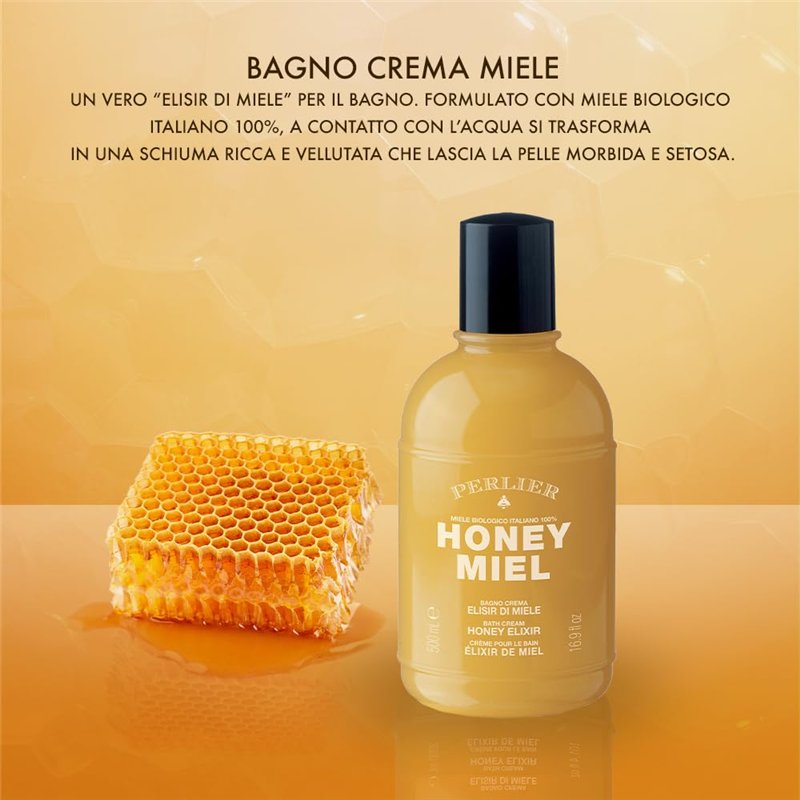 Image secondaire de Perlier (kelemata) Miele Doccia Crema Miele 500 ml