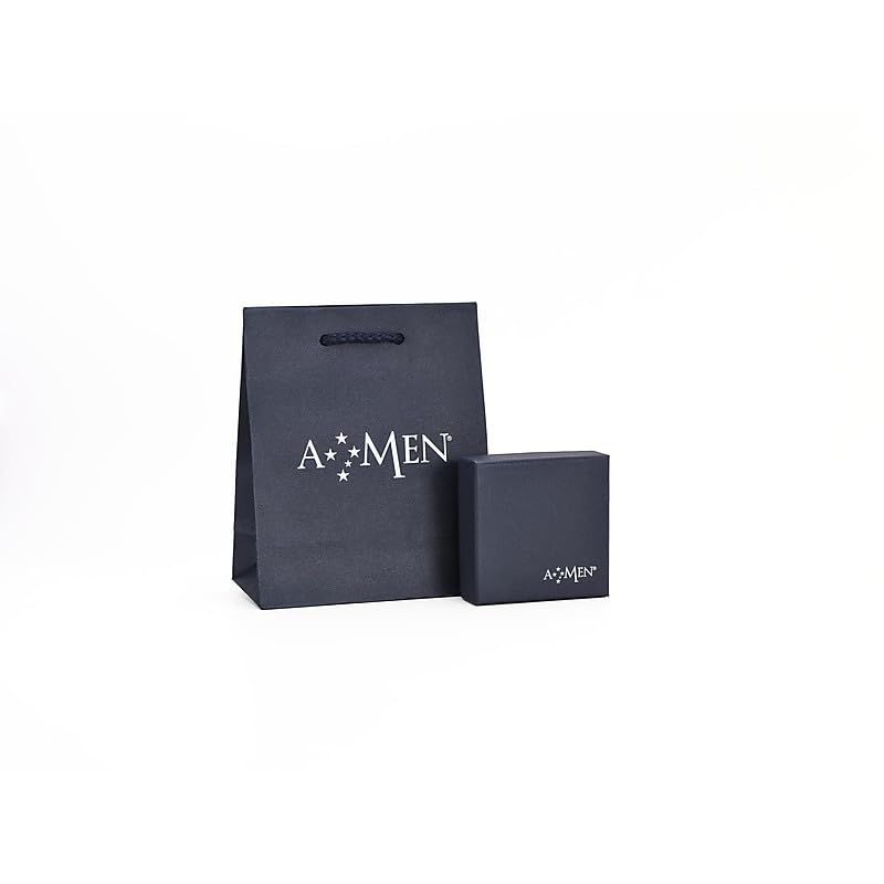 Image secondaire de Amen Collier Goutte d'amour en Argent avec Zircons, Medium, Argent Sterling, Zircon