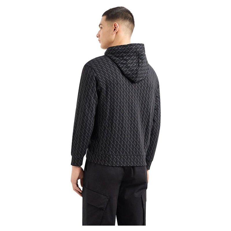 Image secondaire de Sweat Armani Exchange noir - 8NZMCW ZJNRZ 42AS BLACK PRINT