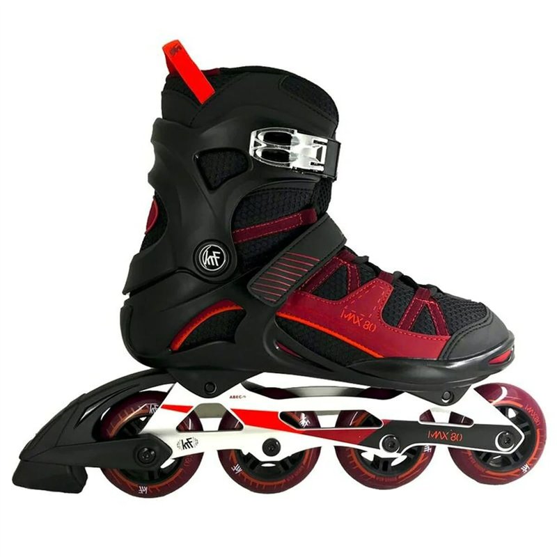 Image secondaire de KRF The New Urban Concept KRF Patin Linea Fitness MAX-80 Black, Adultes, Unisexe, Noir, 41