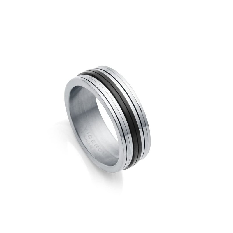 Anillo Viceroy 75294A02410 acero IP negro
