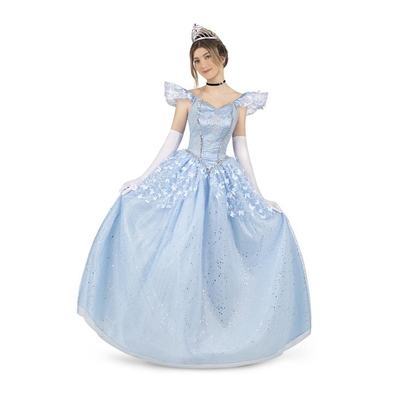 VIVING Déguisement de princesse en cristal M (robe, gants et jupon)