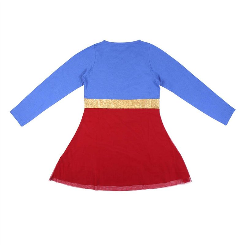 Image secondaire de CERDÁ LIFE'S LITTLE MOMENTS Robe À Manches Longues pour Fille-Superman-avec Tutu-Licence Officielle DC Comics Bridesmaid Dress