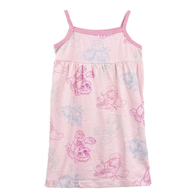 CERDÁ LIFE'S LITTLE MOMENTS Vestido Single Jersey Accesorios Paw Patrol Fille Robe, Multicolore, 18 Mois Mixte bébé