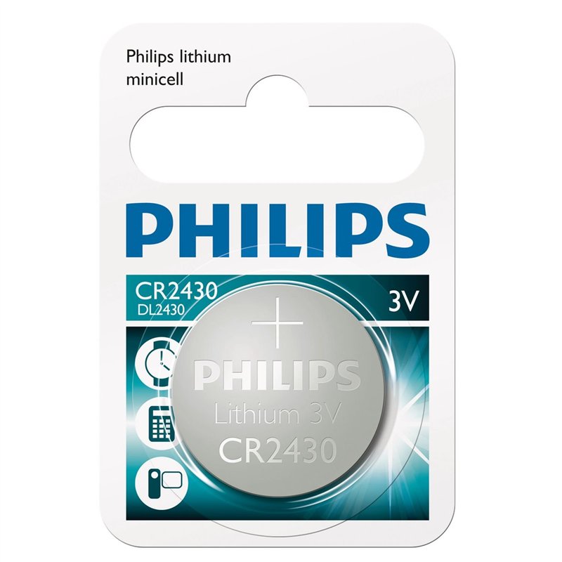 Philips CR2430 Pile bouton Lithium