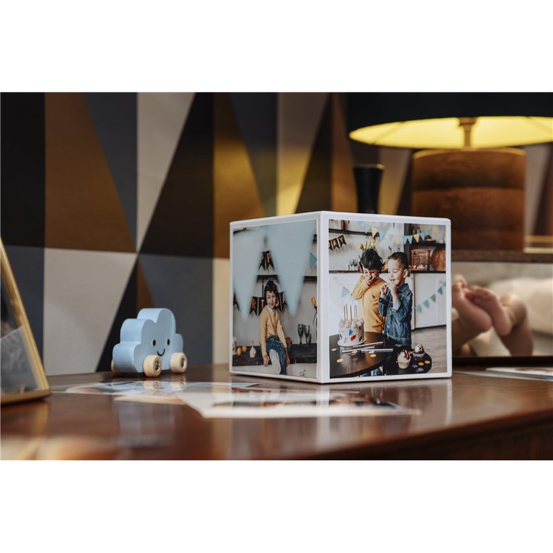 Image secondaire de Canon Photo Cube Creative Pack, Orange - PP-201 Glossy II Photo Paper 5x5