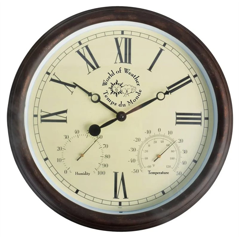Fallen Fruits TF009 Horloge Murale et Station météorologique