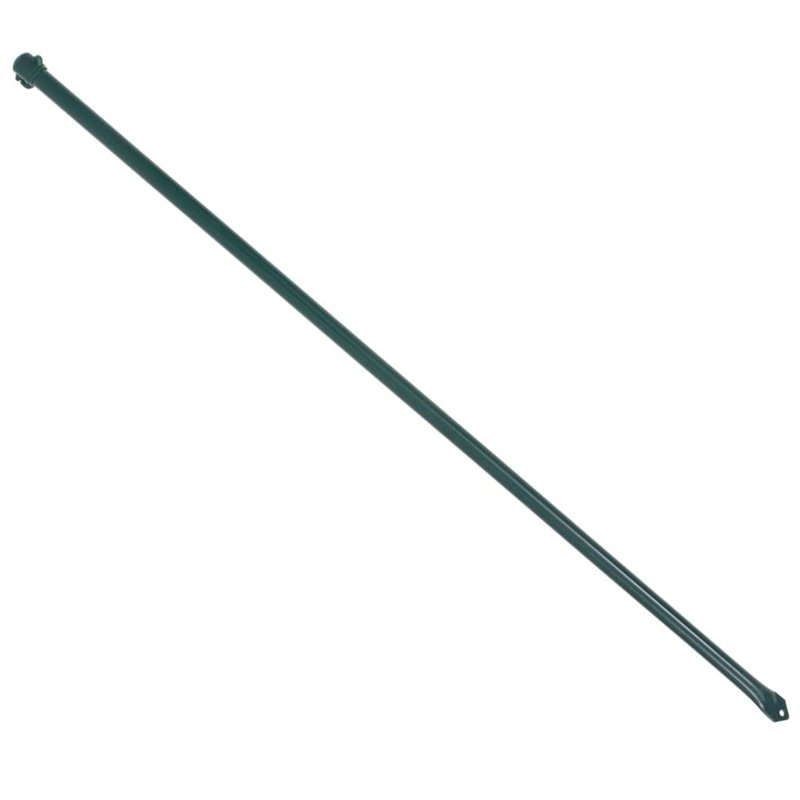 Image secondaire de vidaXL 10x Poteau de Jardin 1m Métal Vert Support Soutien Plantes Vignes