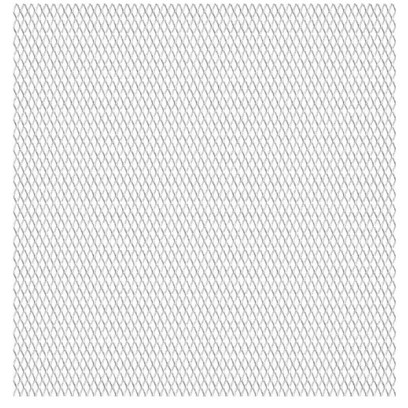 vidaXL Panneau de Grillage étendu Acier INOX 50x50 cm 30x17x2,5 mm