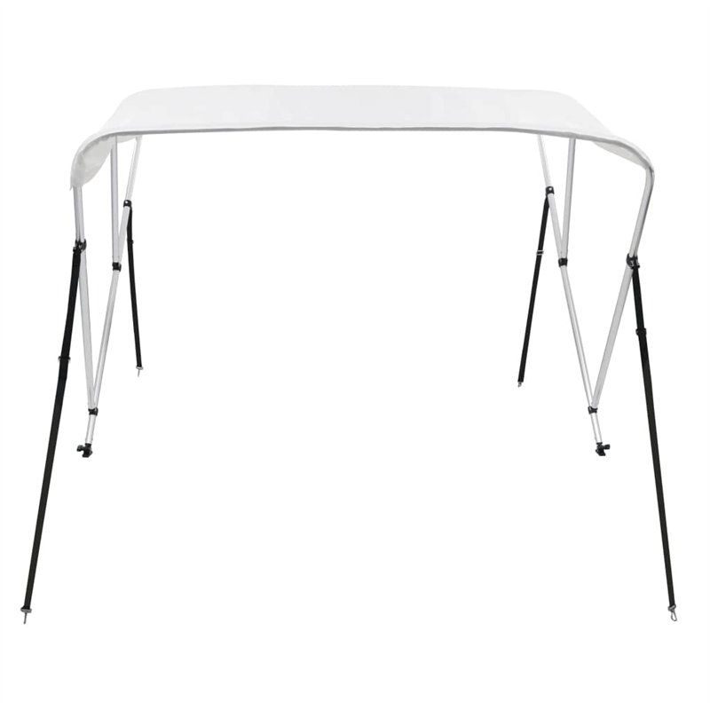 Image secondaire de VidaXL Haut de Bikini 3 nœuds Blanc 183 x 196 x 140 cm