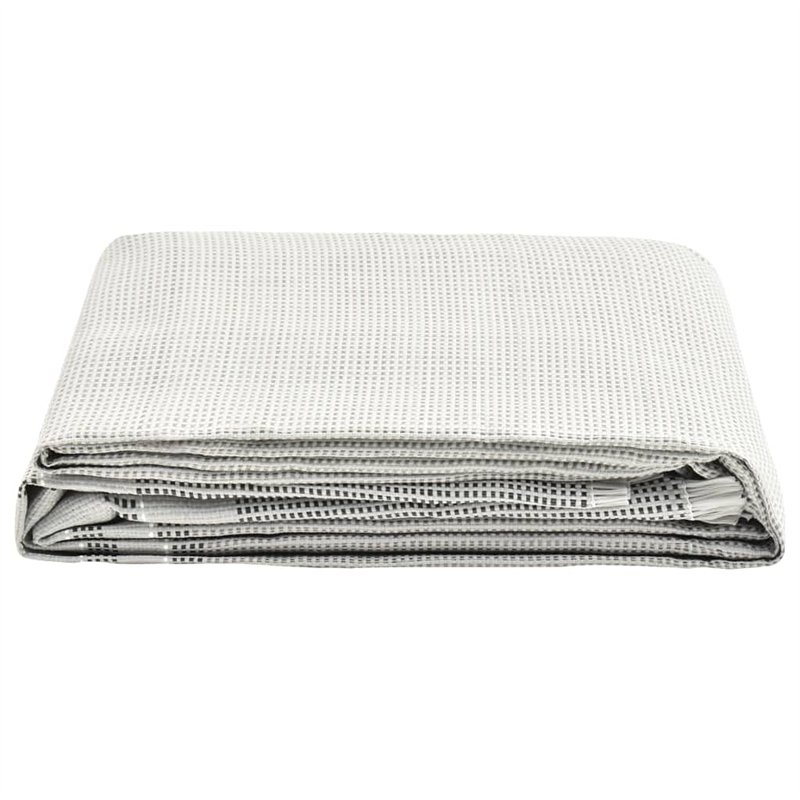 vidaXL Tapis de tente 300 x 250 cm gris