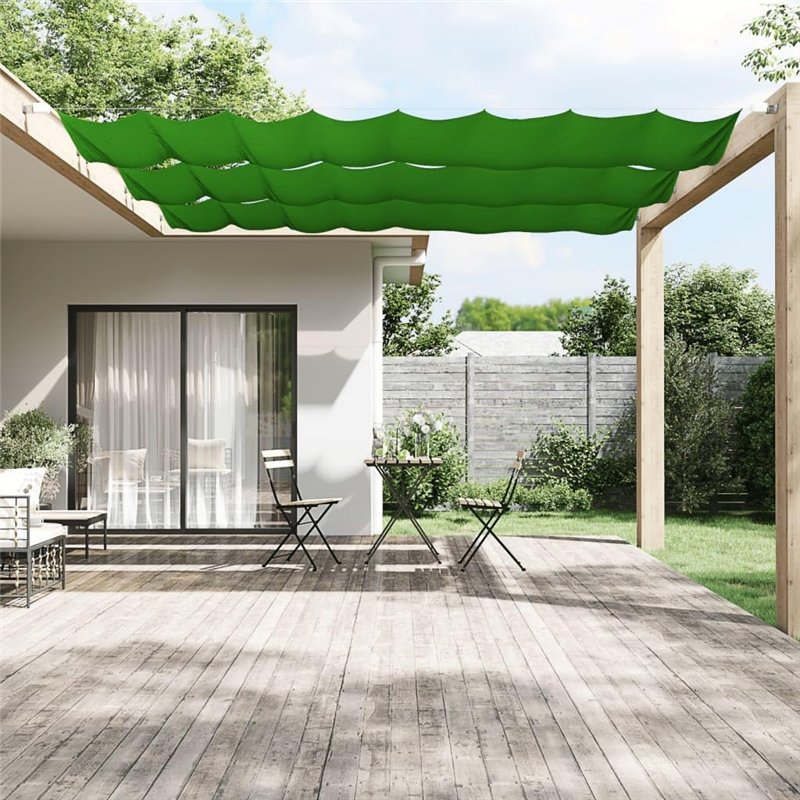 Image secondaire de Bussandri Exclusive - Auvent vertical 60x420 cm tissu oxford vert clair