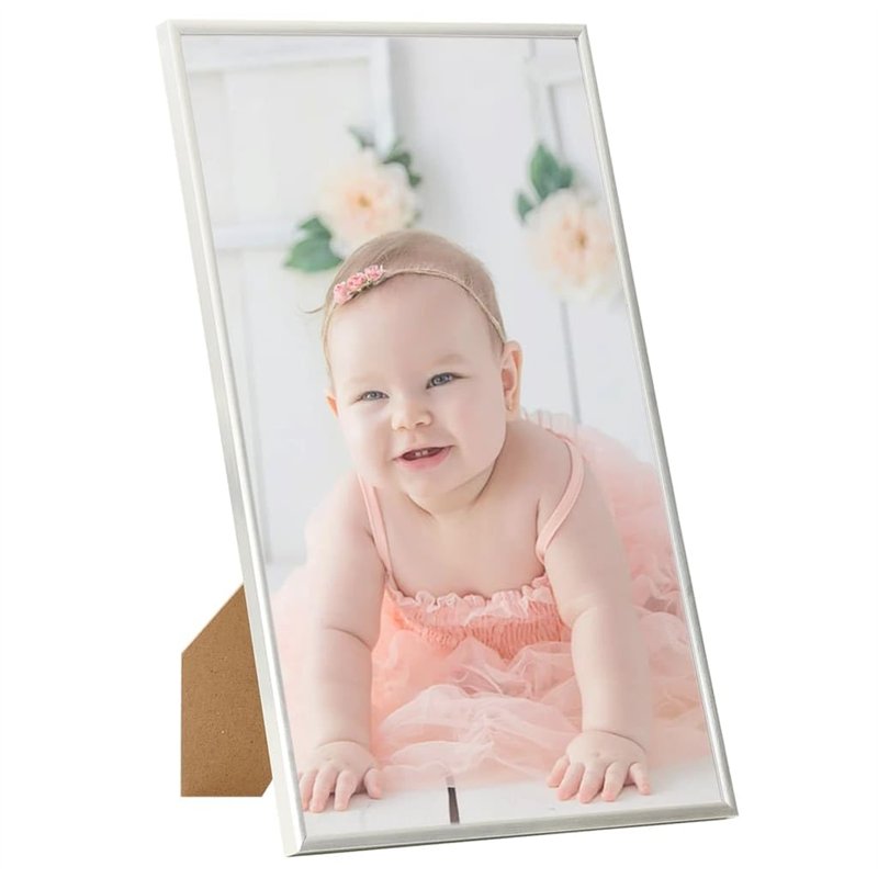 Image secondaire de Collage de cadres photo 3 pcs de table Argenté 13x18 cm MDF