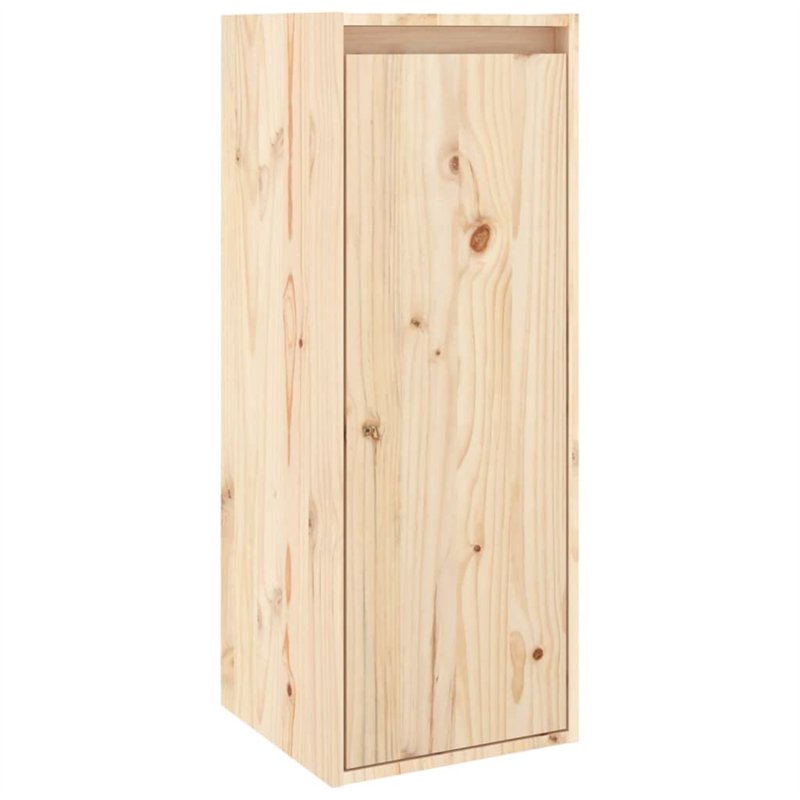 vidaXL Pensili 2 pz 30x30x80 cm in Legno Massello di Pino