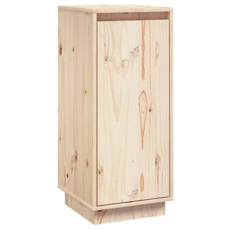 Image secondaire de vidaXL Credenze 2 pz 31,5x34x75 cm in Legno Massello di Pino