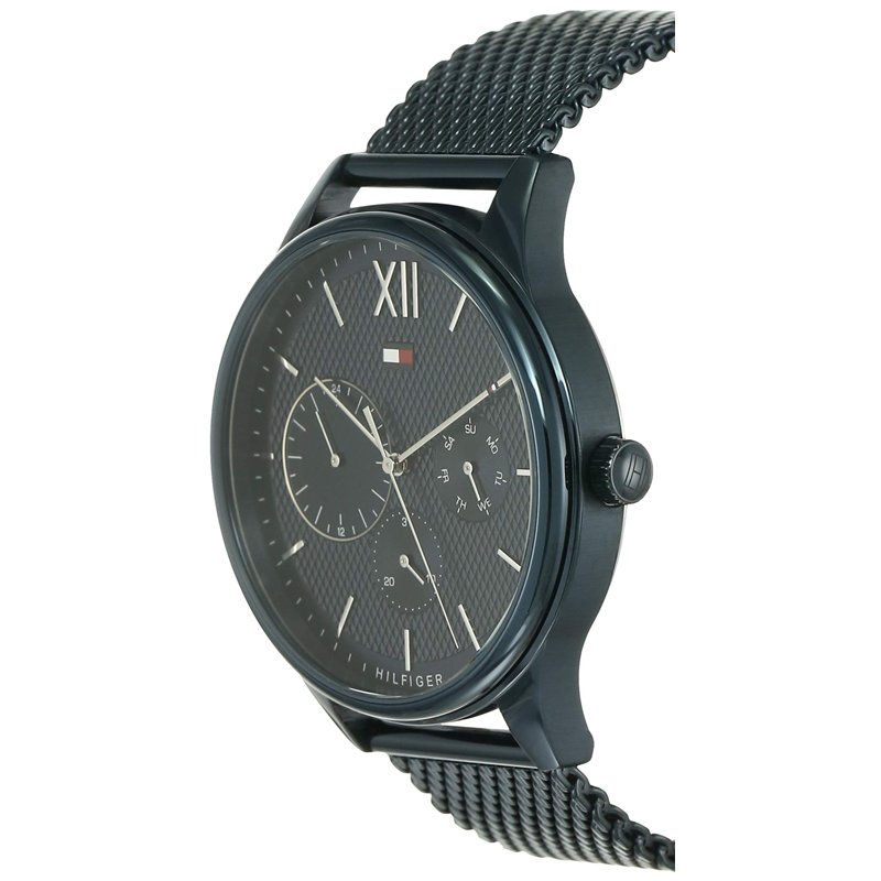Image secondaire de Tommy Hilfiger Montre Homme en Acier Bleu