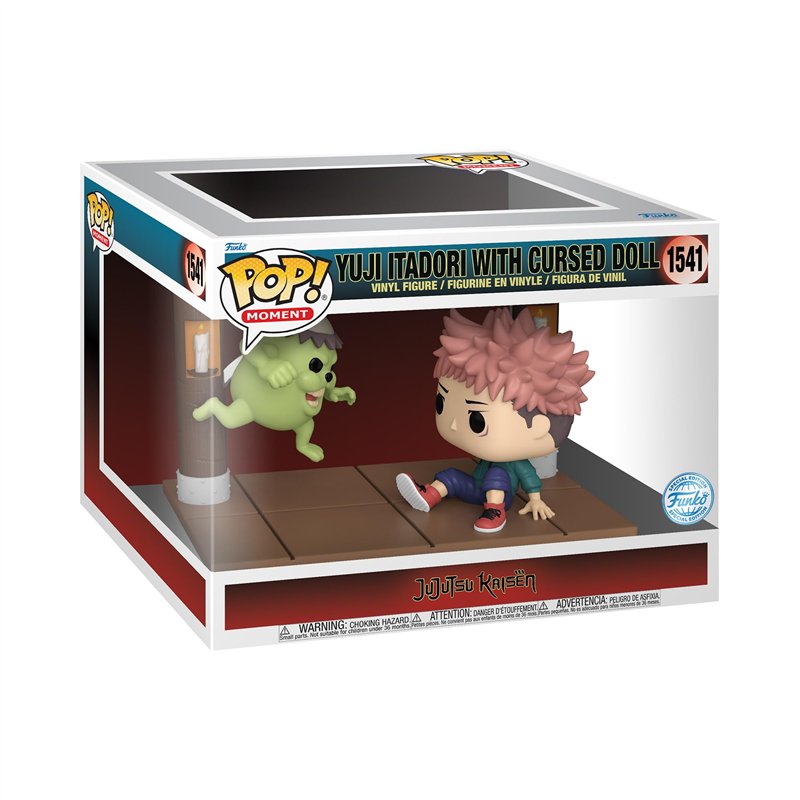 Funko Pop! Moment: Jujutsu Kaisen - Itadori & Cursed Doll - Figurine en Vinyle à Collectionner - Idée de Cadeau - Produits Offic