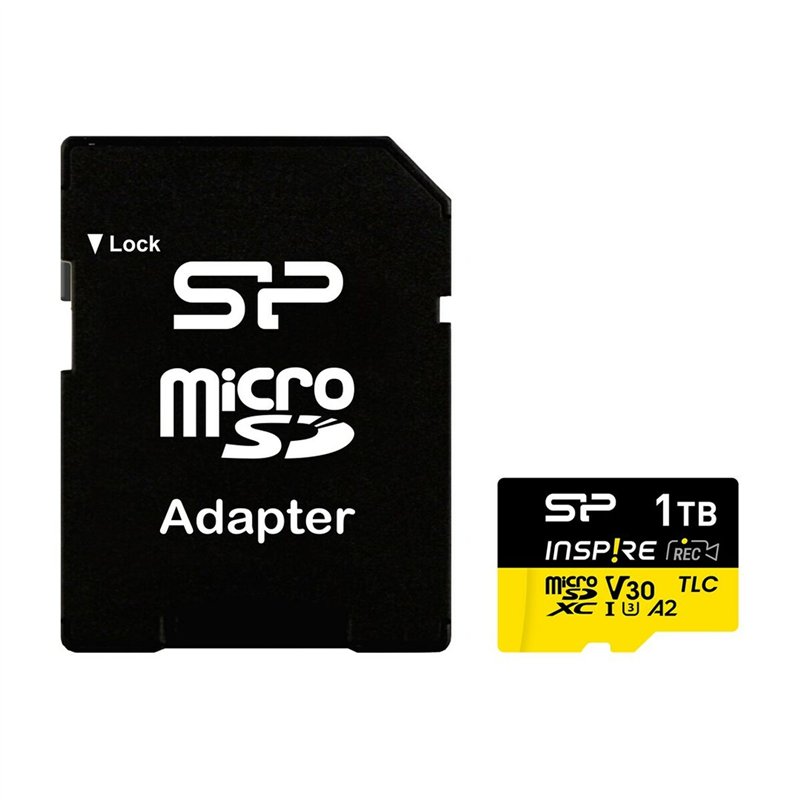Image secondaire de Carte Mémoire Micro SD avec Adaptateur Silicon Power SP256GBSTXLA2V1NSP 256 GB