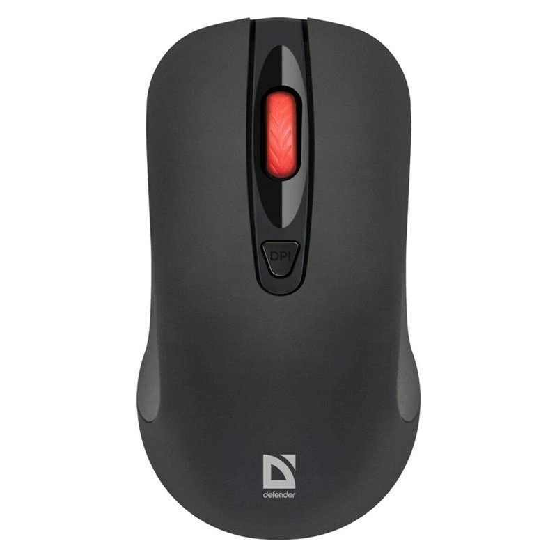 Souris Optique Sans Fil Defender NEXUS MS-195 RF Noir 1600 dpi