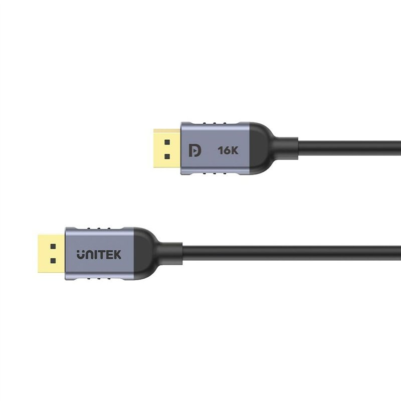 Image secondaire de Câble DisplayPort Unitek C1628GY01-5M Noir Gris 5 m
