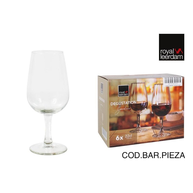Image secondaire de Set de verres à vin Royal Leerdam Degustation 22 cl (6 Unités)