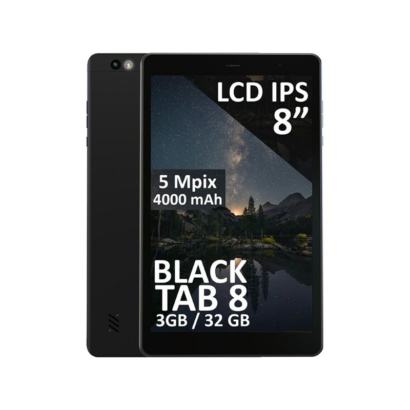 Tablette Blow BlackTAB8 Unisoc T310 3 GB RAM 32 GB Noir