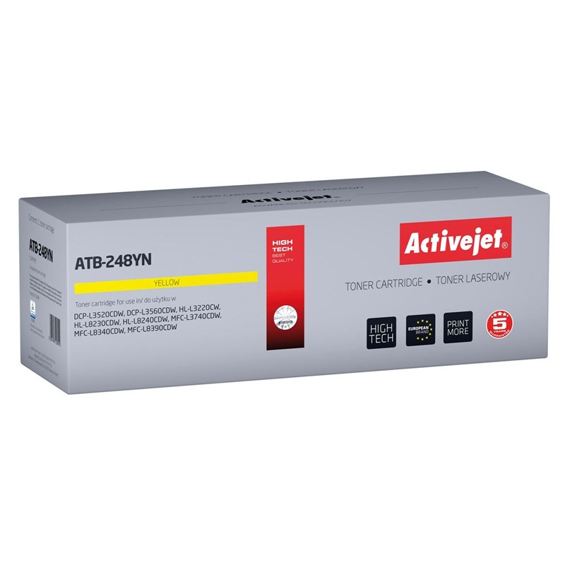 Toner Activejet ATB-248YN Jaune