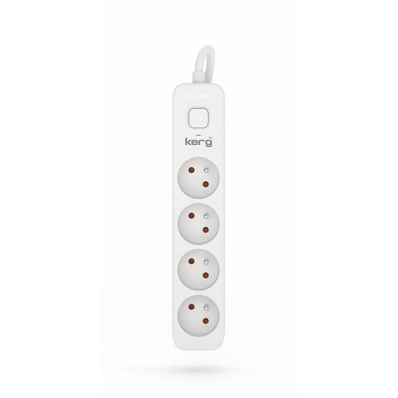 Rallonge 4 prises Schuko avec interrupteur HSK Data M02392 (3 m)