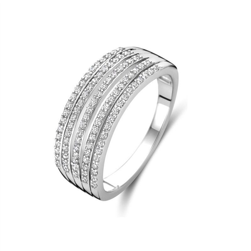 Bague Femme New Bling 9NB-1428-50 Argenté 10
