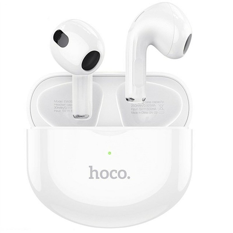 Image secondaire de Écouteurs Sans Fil avec Étui de Charge Hoco EW35 Blanc