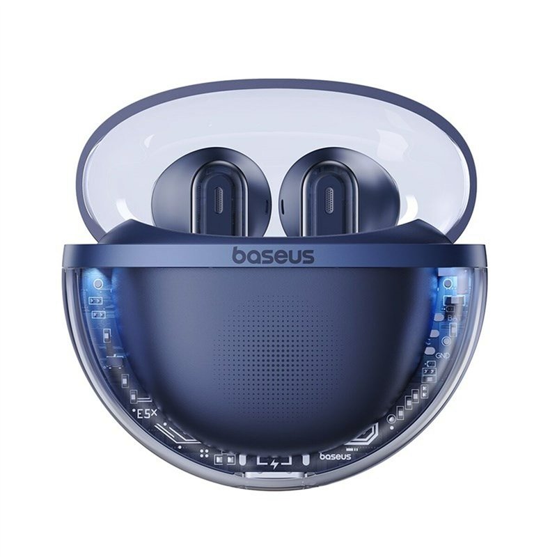 Image secondaire de Écouteurs Sans Fil avec Étui de Charge Baseus Bowie E5X Bleu