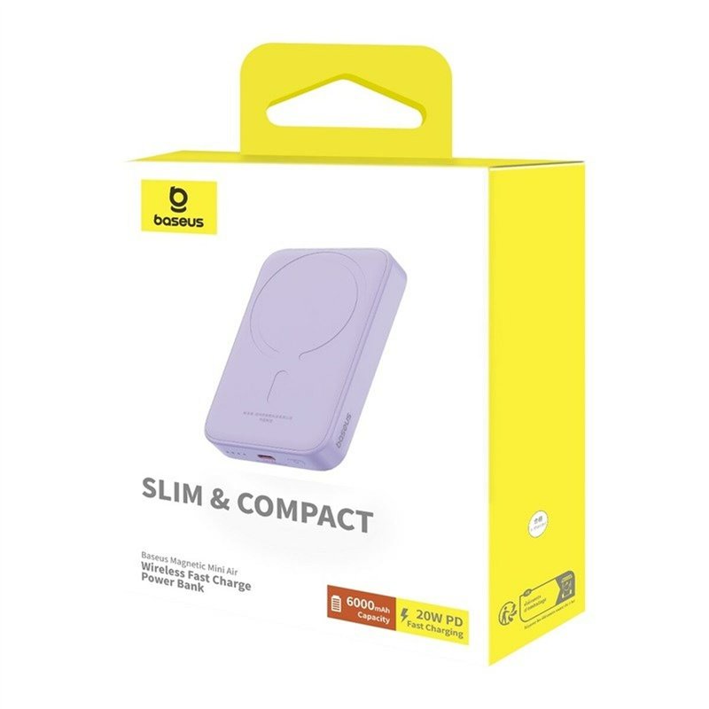 Image secondaire de Powerbank Baseus P10059002513-00 Pourpre 6000 mAh