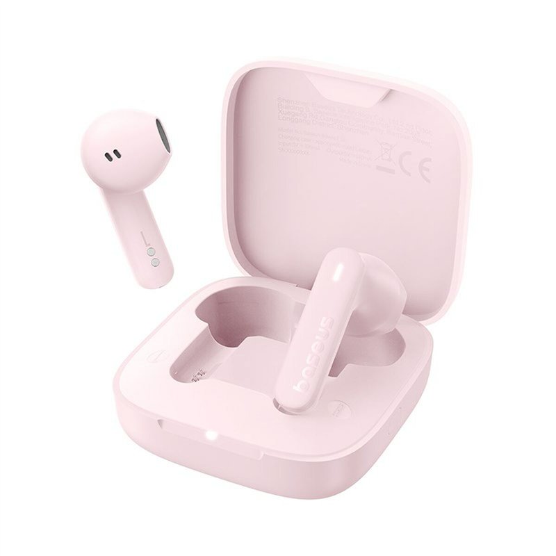 Écouteurs Sans Fil avec Étui de Charge Baseus Bowie E16 Rose