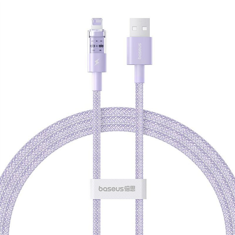 Câble USB vers Lightning Baseus P10373003511-00 Pourpre 1 m