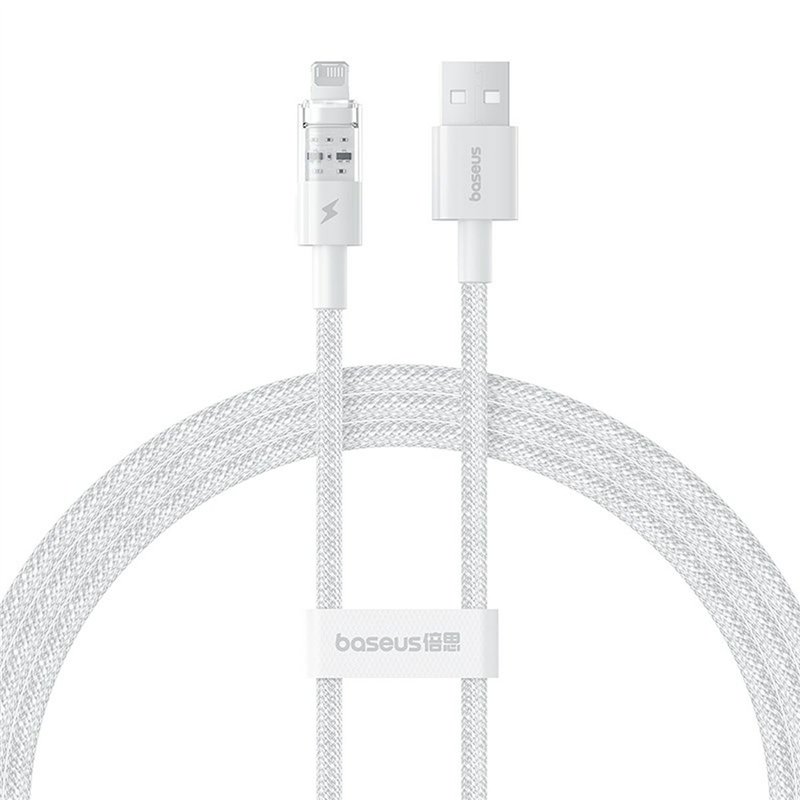 Câble USB vers Lightning Baseus P10373003211-00 Blanc 1 m