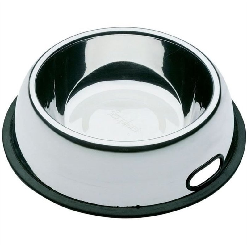 Écuelle - Nova - Inox - 80 Kc - Anti-dérapant - Poignée ergonomique