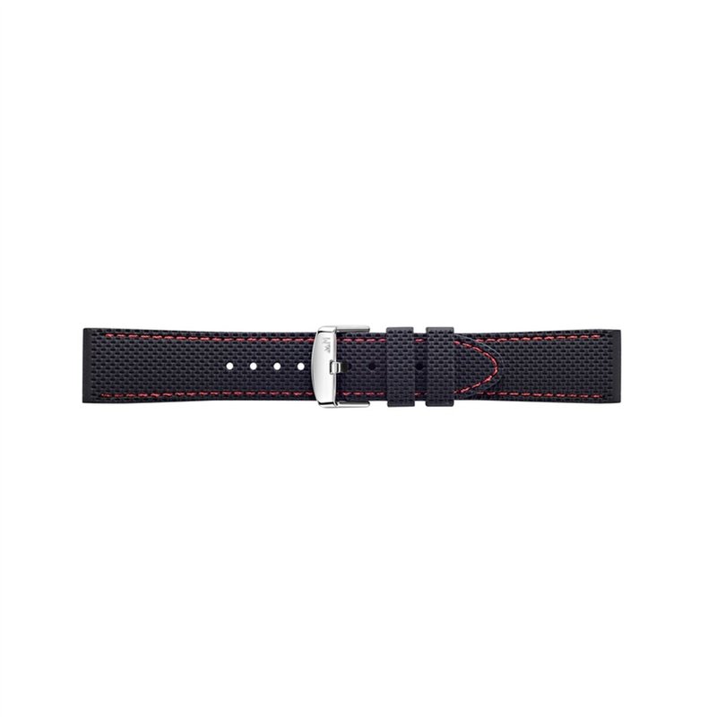Bracelet à montre Morellato A01X5275187883CR24 24 mm Noir