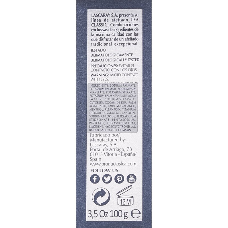 Image secondaire de LEA Savon de Rasage Classic Recharge 100 g