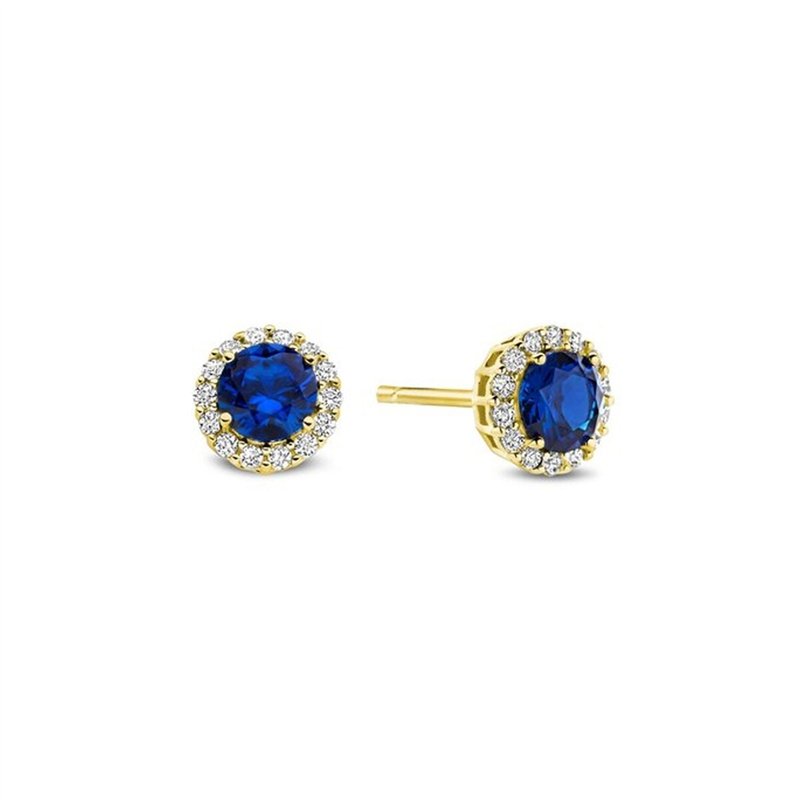 Boucles d´oreilles Femme New Bling 9NB-1534 Doré Bleu