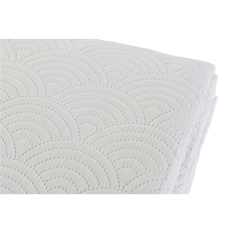 Image secondaire de Couvre-lit DKD Home Decor Blanc Lit 1 persone Gran lit 2 persones 180 x 260 x 1 cm