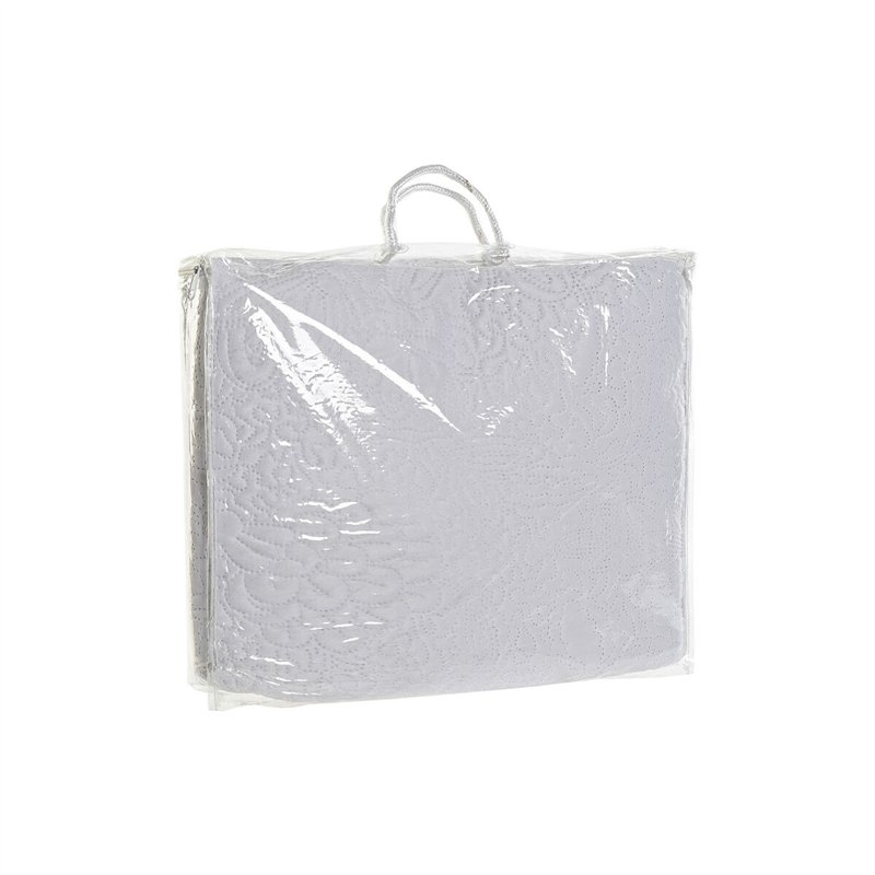 Image secondaire de Couvre-lit DKD Home Decor Blanc Lit 2 persones 240 x 260 x 1 cm