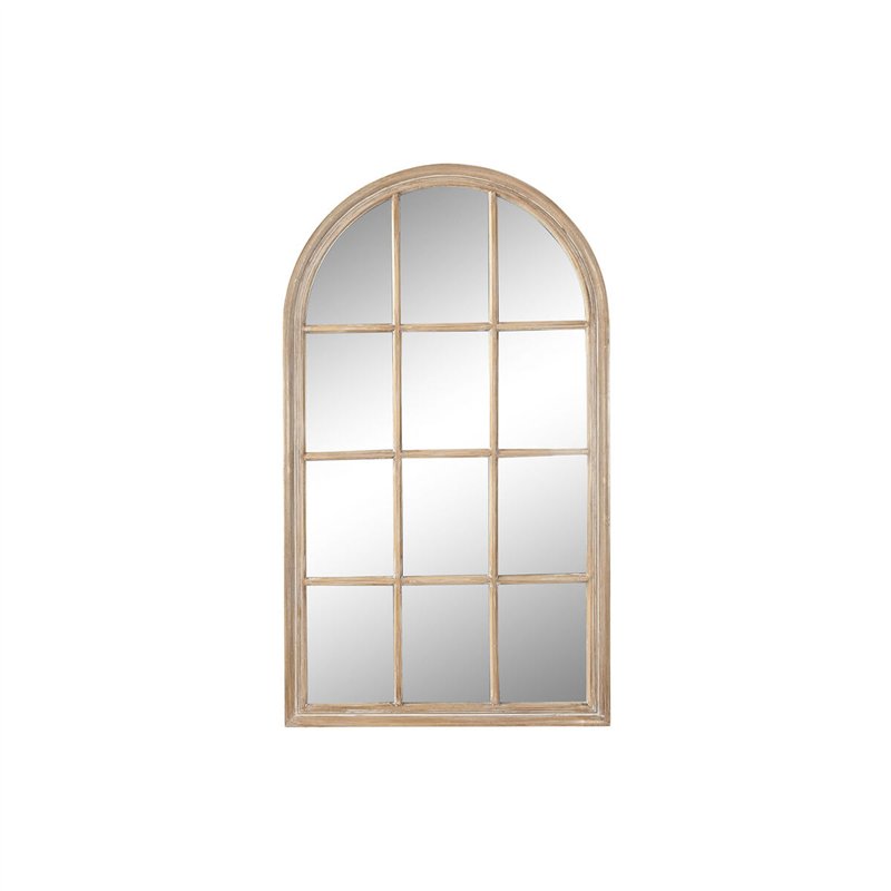 Miroir mural Home ESPRIT Naturel Fenêtre Décapé 80 x 4 x 140 cm