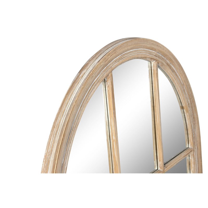 Image secondaire de Miroir mural Home ESPRIT Naturel Fenêtre Décapé 80 x 4 x 140 cm