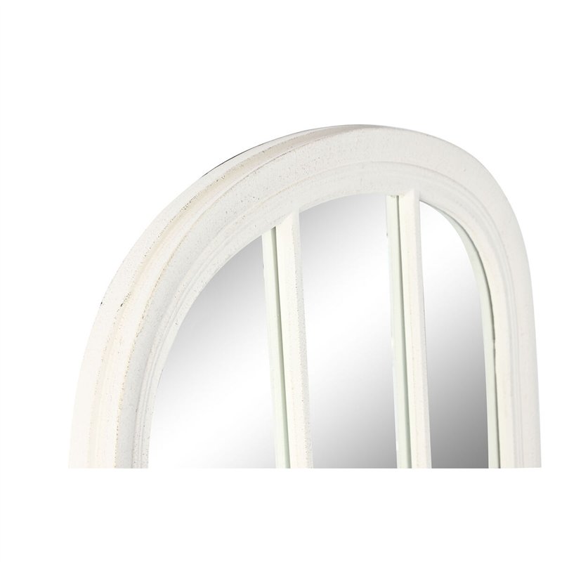 Image secondaire de Miroir mural Home ESPRIT Blanc Fenêtre 70,5 x 4 x 170,5 cm