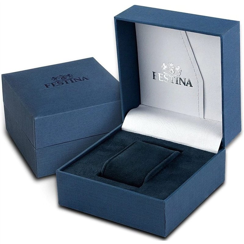 Image secondaire de Festina Montre pour Femme F20006/2 Swiss Made Boîtier en Acier Inoxydable Gris Bracelet en Acier Inoxydable Gris