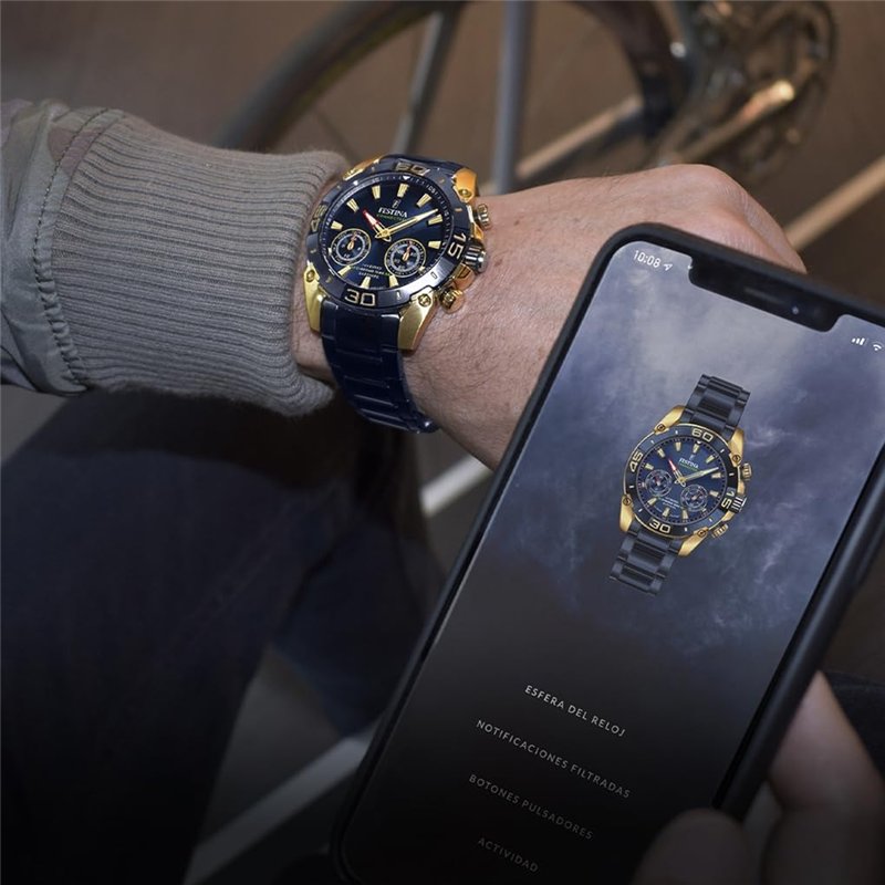 Image secondaire de Festina Unisexes-Adultes Analogique Automatique Montre avec Bracelet en Acier Inoxydable F20547/1